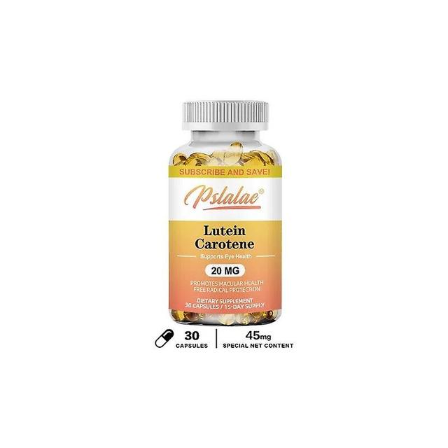 Visgaler Lutein-carotene Capsules Contain Zeaxanthin And Carotene, Which Can Relieve Intraocular Pressure And Protect Vision 30 Capsules on Productcaster.