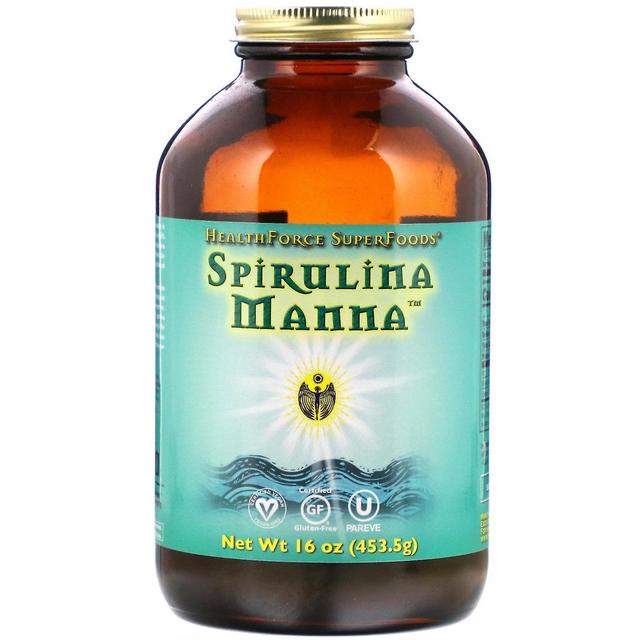 HealthForce Superfoods, Spirulina Manna, 16 oz (453.5 g) on Productcaster.