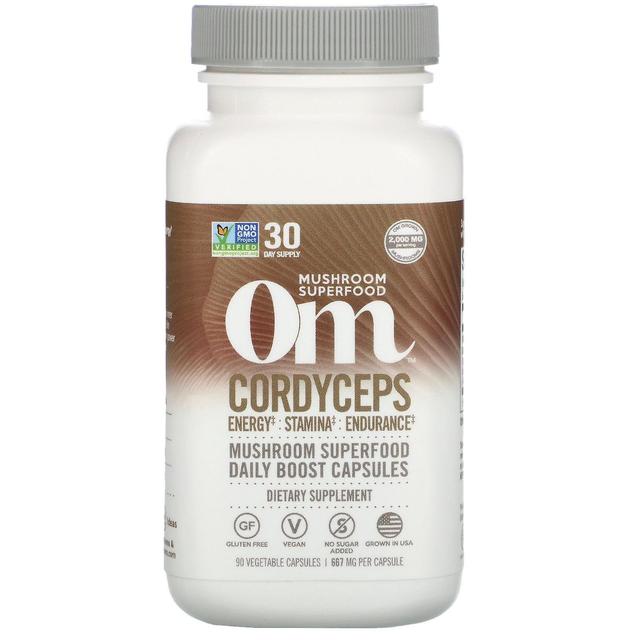 Om Mushrooms Om Pilze, Cordyceps, 667 mg, 90 Vegetarische Kapseln on Productcaster.