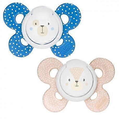 Silicone pacifier chicco physio comfort child 6-16 m 2u on Productcaster.