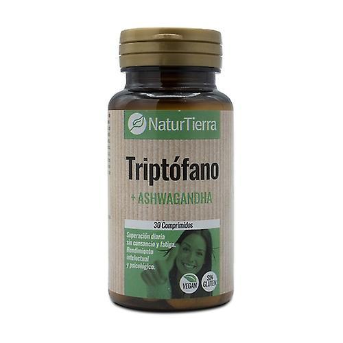 Naturtierra tryptofaani + ashwagandha 30 tablettia on Productcaster.