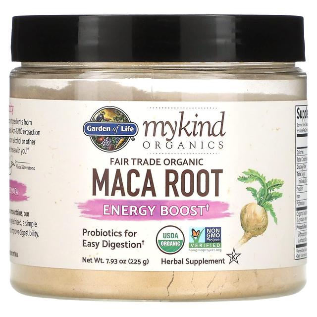 Garden of Life Garten des Lebens, MyKind Organics, Fair Trade Bio Maca Wurzel, Energy Boost, 7,93 oz (225 g) on Productcaster.