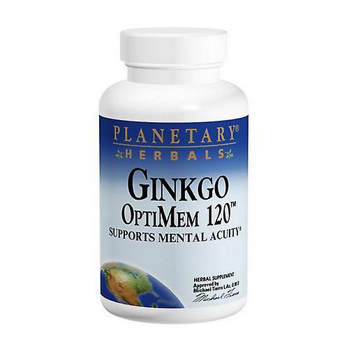 Planetary Herbals Ginkgo Optimem,120 mg,30 Tabs (3 kpl pakkaus) on Productcaster.