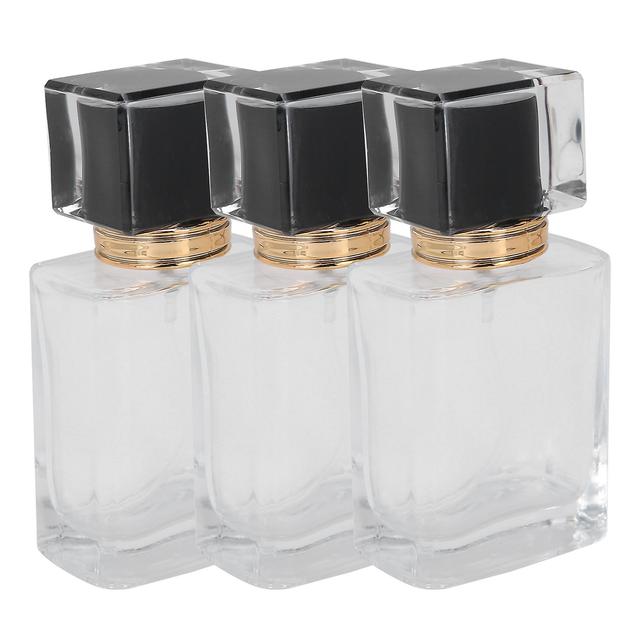 Refillable 50ml Glass Perfume Bottle Transparent Spray Empty Atomizer Container on Productcaster.