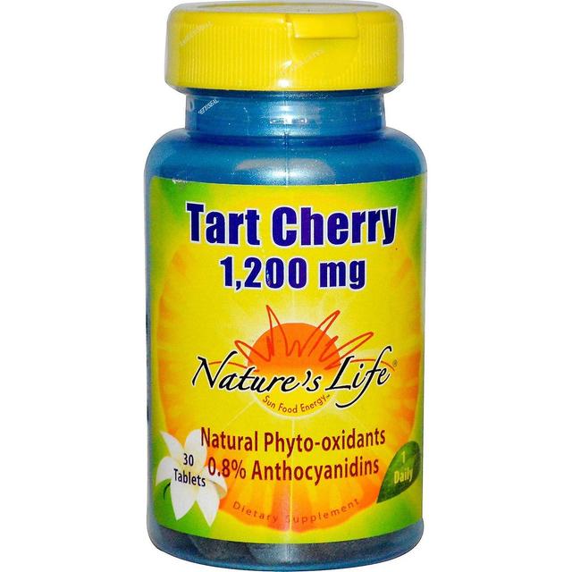 Nature's Life, Tart Cherry, 1.200 mg, 30 Tabletten on Productcaster.