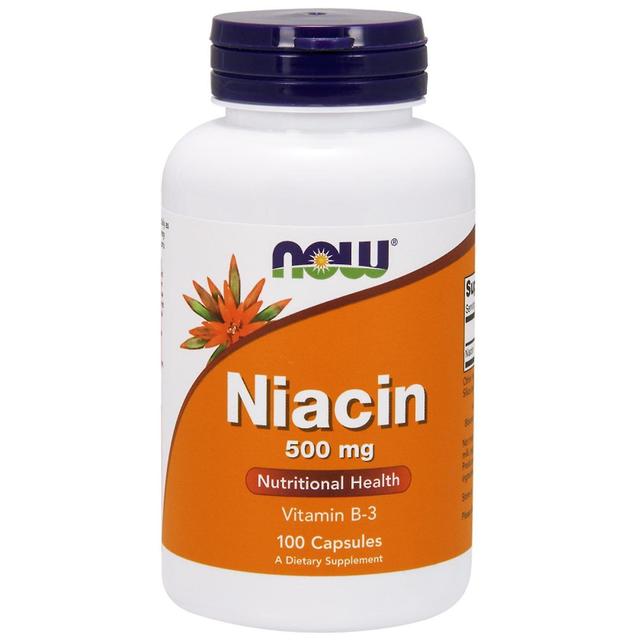 Now Foods, Niacin, 500 mg, 100 Capsules on Productcaster.