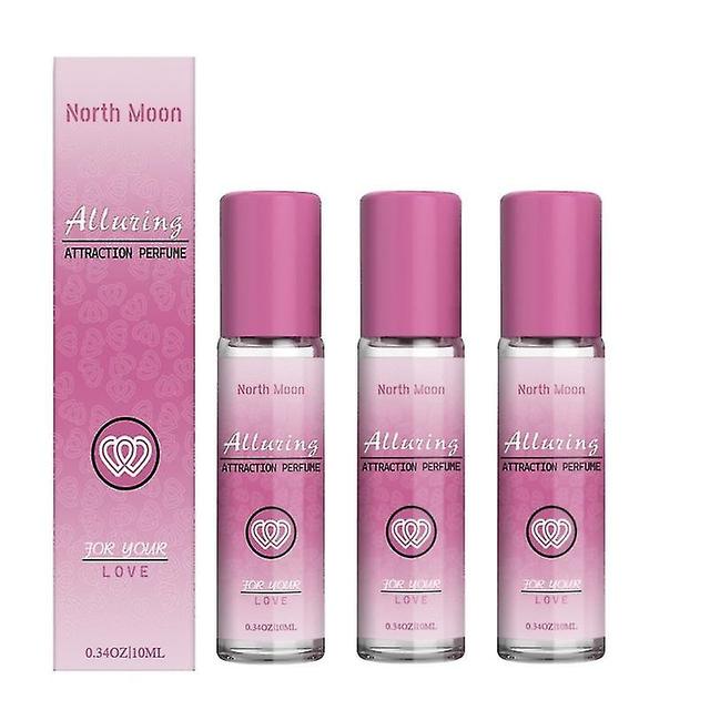 3pcs Pheromone Intimate Partner Perfume Attract Girl Men&women Roll On Fragrance on Productcaster.