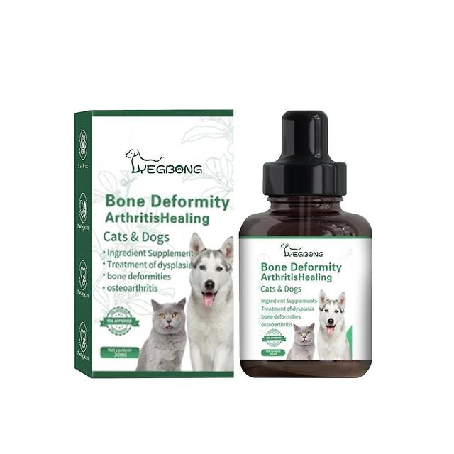 Yegbong Pet Gelenk Reparatur Tropfen Hund Katze Katze Körper Gelenkschmerzen Muskeln Und Knochen Neu on Productcaster.