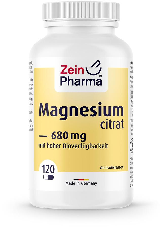 Zein Pharma Magnesium Citrate 680 mg 120 Capsules on Productcaster.