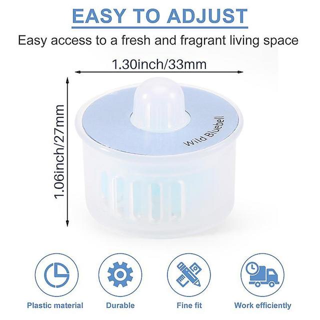 6PCS Scented Capsule Air Freshener Fits for Deebot OZMO T9, T9 MAX T9 Power T9 Replacement Wild Blue on Productcaster.