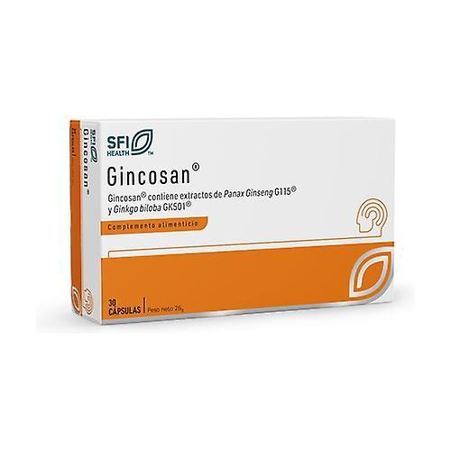 Ginsana Gincosan 30 capsules on Productcaster.