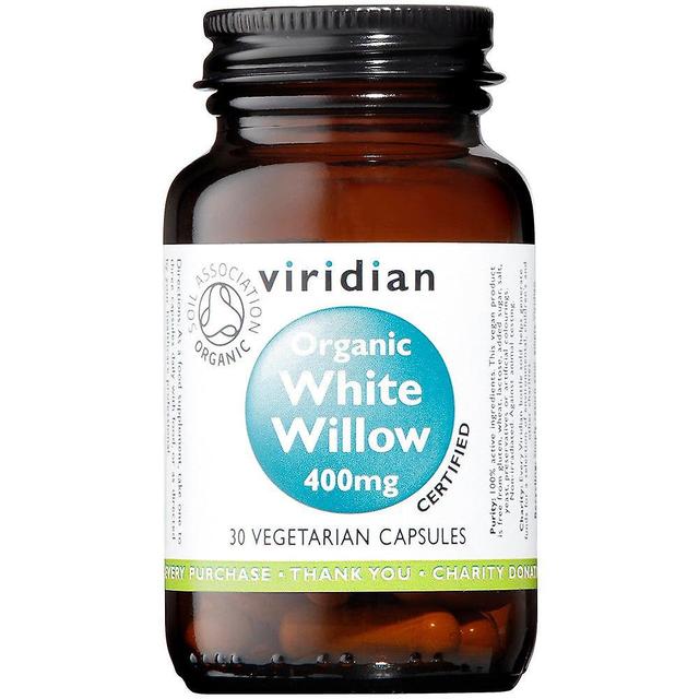 Viridian organic white willow 400mg 30's on Productcaster.