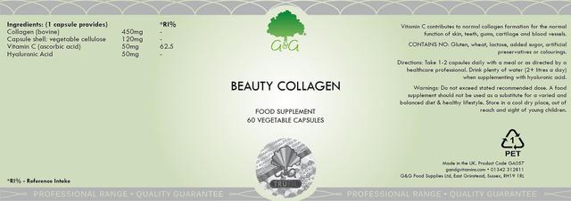 G&g vitamins beauty collagen 60's on Productcaster.