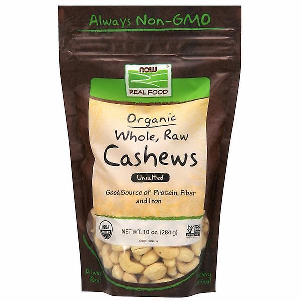 Now Foods Whole Raw Zertifizierte Bio-Cashewnüsse, 10 oz (Packung von 1) on Productcaster.