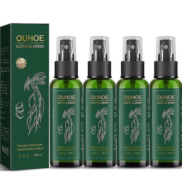 4x 100ml hiusten kasvuöljy estää hiustenlähtöä tuotteet essence Neo aito ginseng-uute hiusten kasvua on Productcaster.