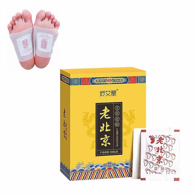 Feet detox patch, feet detoxification, foot detox patch, foot detox patch, natural herbs, toxins and clean and natural body waste, 50 pieces on Productcaster.