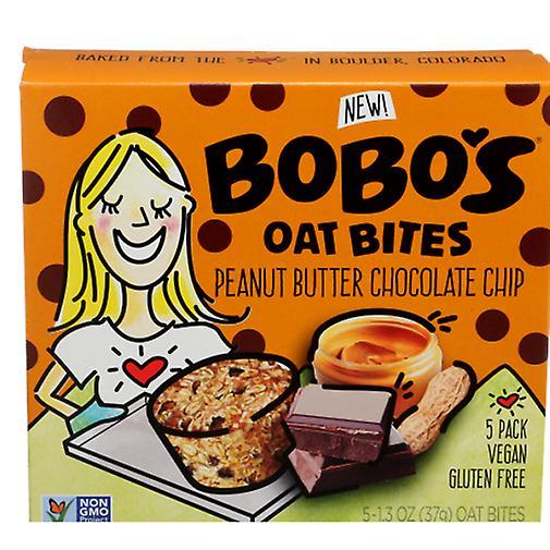 Bobos Bobo's Oat Bites Peanut Butter Chocolate Chip Gluten Free on Productcaster.