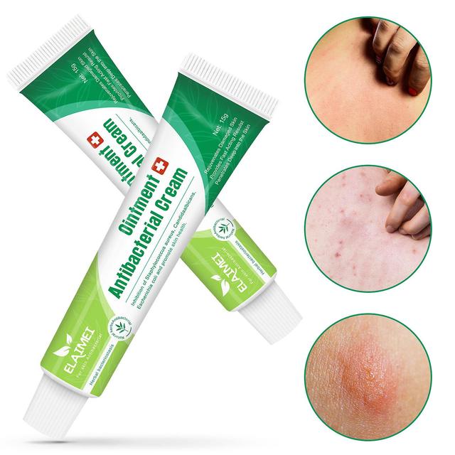 15g Antibacterial Cream Herbal Anti-Itching External Use Cool & Refresh Plaster for Treat Mosquito on Productcaster.