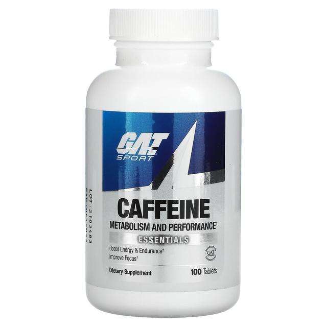 GAT, Koffein, Stoffwechsel und Leistung, 100 Tabletten on Productcaster.