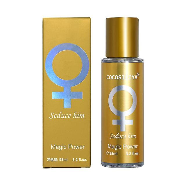 Fesselnde Anziehungskraft: Lang anhaltender Duft für das romantische Rendezvous von Männern und Frauen Goldenes Parfüm 95ml on Productcaster.