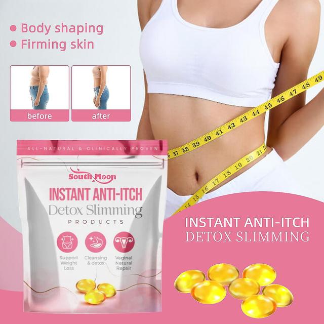 Shihaodian South Moon Slimming Capsules Tummy Tightening Skin Tummy Arms Thigh Fat Body Sculpting Capsules BF on Productcaster.