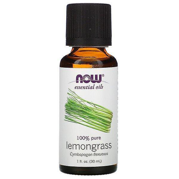 Now Foods, Essential Oils, Lemongrass, 1 fl oz (30 ml) on Productcaster.