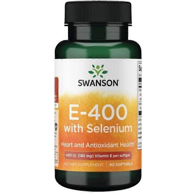 Swanson E with Selenium 400iu Softgels 90 on Productcaster.