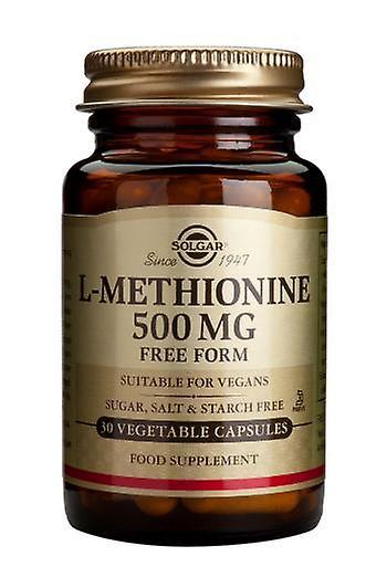 Solgar L-methionin 500 mg vegetabilske kapsler, 30 on Productcaster.