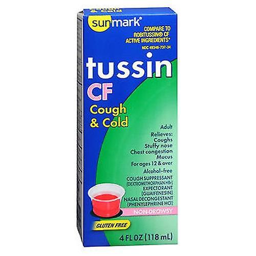 Sunmark Tussin Cf kašeľ a studená tekutina, 4 oz (balenie po 1) on Productcaster.