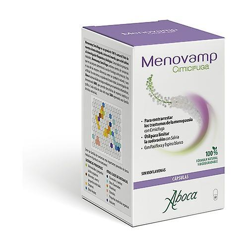 Aboca menovamp black cohosh menopause 60 capsules on Productcaster.