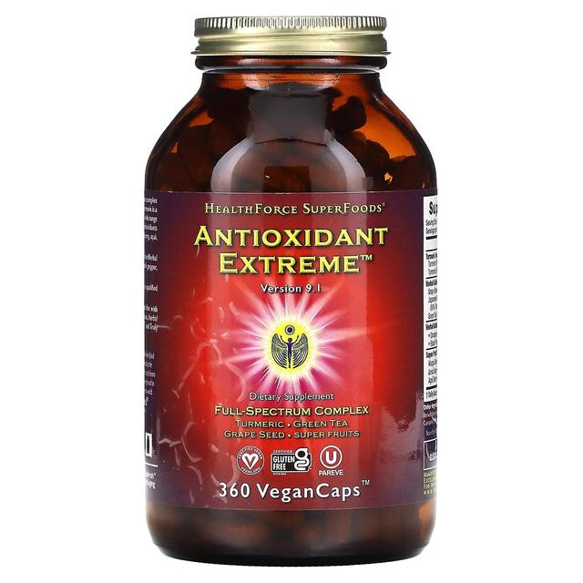 HealthForce Superfoods, Antioxidant Extreme, Version 9.1, 360 VeganCaps on Productcaster.