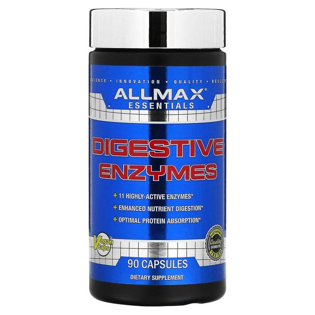 ALLMAX, ruoansulatusentsyymit + proteiinioptimoija, 90 kapselia on Productcaster.