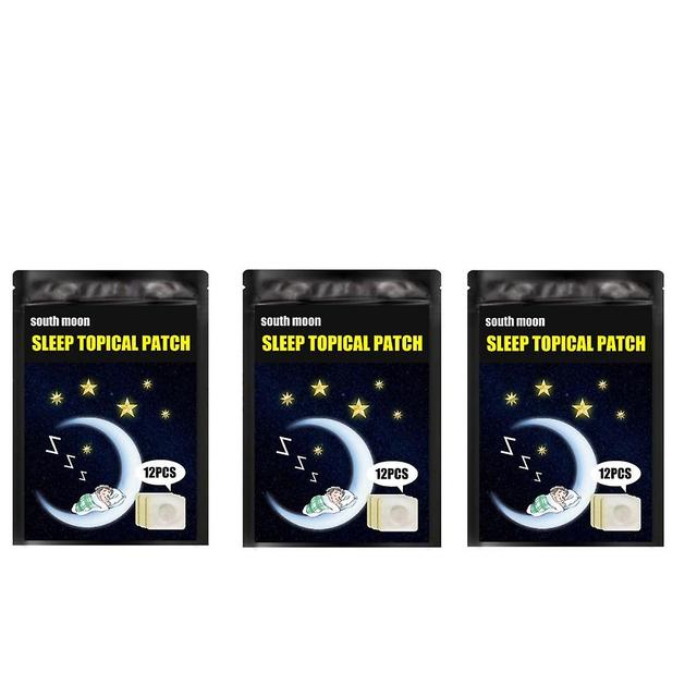 3packs Patchs d’aide au sommeil pour hommes et femmes All Natural Deep Sleep Patch on Productcaster.