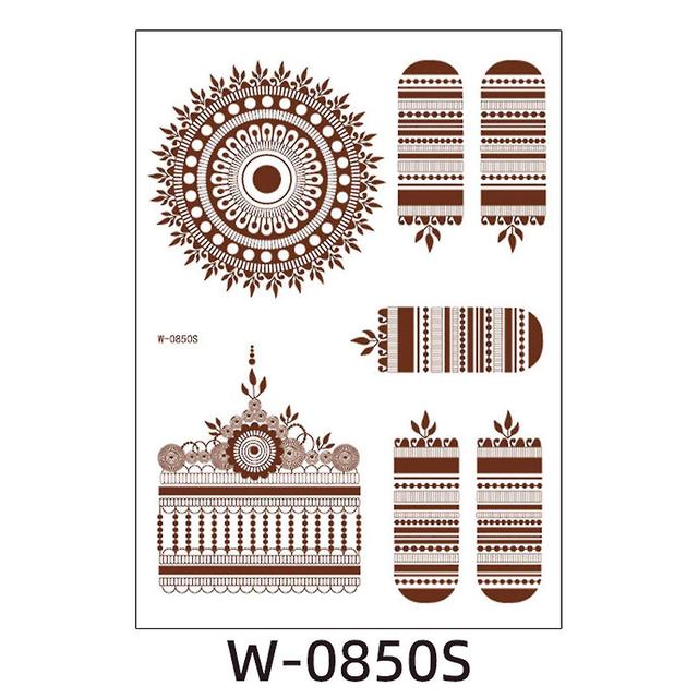 Skbcv Temporary Tattoo Sticker Waterproof Diy Body Tattoo Patch Long Lasting Personalized Sticker 0850S on Productcaster.