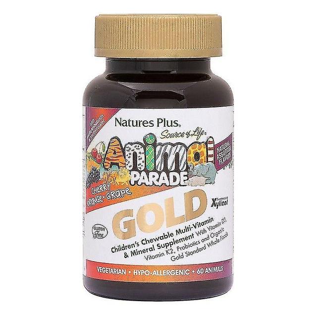 Weijianuo Nature es Plus Animal Parade Gold Chewable Multi Diverse Flavours 60 (29927) on Productcaster.