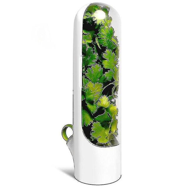 Le conteneur de stockage d’herbes Herb Saver Premium garde les légumes verts frais 1pc on Productcaster.