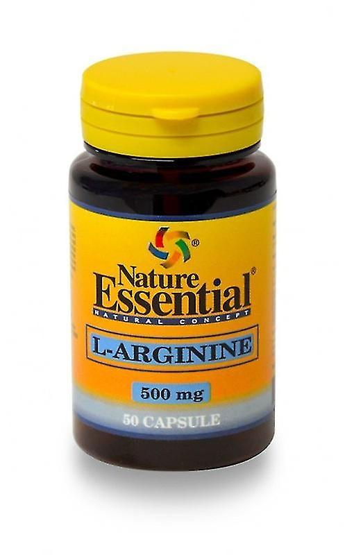 Nature Essential L-Arginine 500mg 50 Capsules on Productcaster.