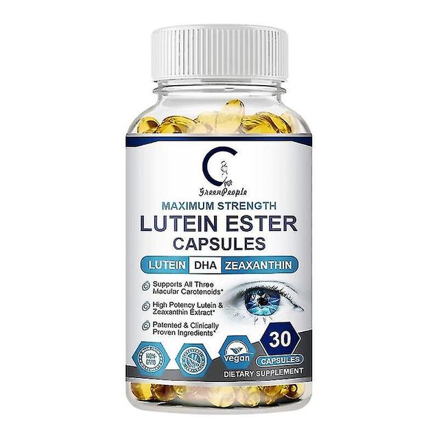 Lutein Capsules Improve Eye Vision Skin Beauty Health Vitamin Supplement Suitable With Myopia&eye Free Shipping 30pcs on Productcaster.