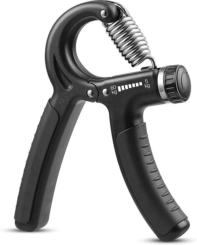 Adjustable Hand And Forearm Grip Strengthener 5-60kg Counting Muscle Wrist Rehabilitation Training Puller Hand Workout on Productcaster.