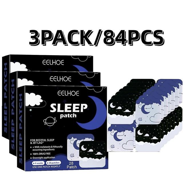 84pcs Sleep Patches Insomnia Sleep Aid Patch Decompression Improve Sleeping Plaster For Good Sleep At Home on Productcaster.