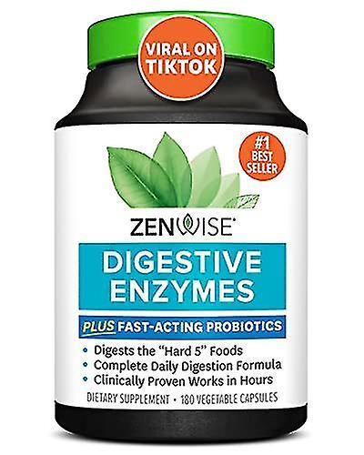 Zenwise probiotic digestive multi enzymes 180 count on Productcaster.