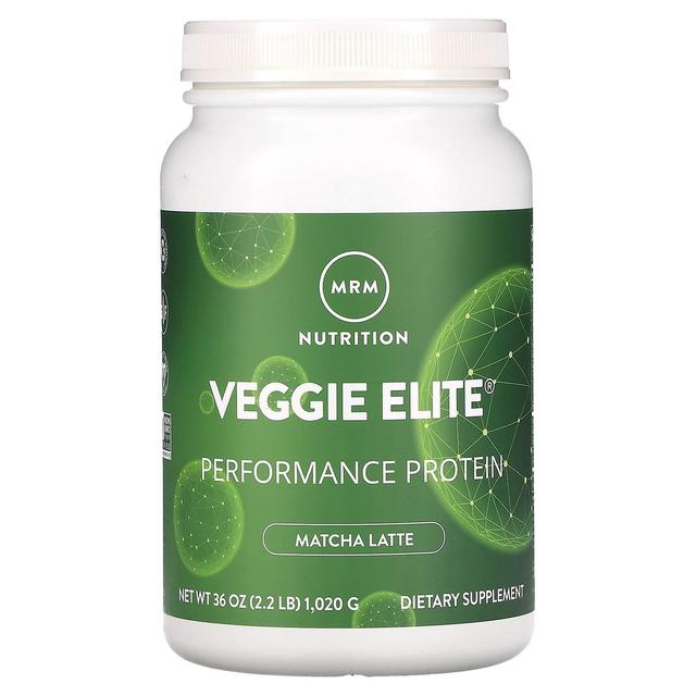 MRM Nutrition, VeggieElitePerformance Protein, Matcha Latte, 2,2 lb (1.020 g) on Productcaster.