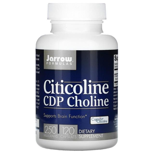 Jarrow Formulas Formule Jarrow, Citicoline, Colina CDP, 250 mg, 120 Capsule on Productcaster.