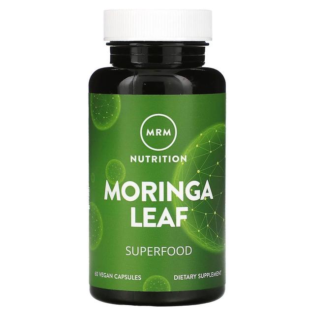 MRM Nutrition, Moringa Leaf, 60 Vegan Capsules on Productcaster.