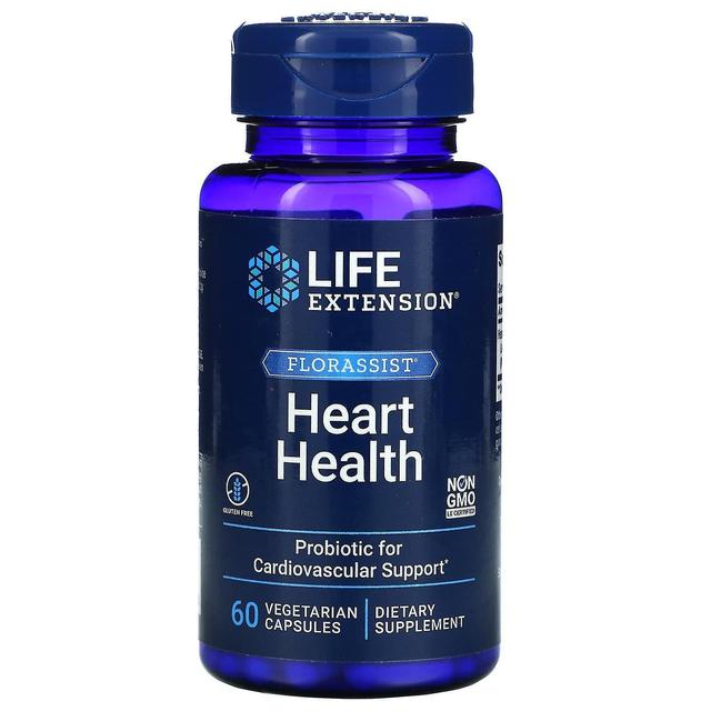 Life Extension, FLORASSIST Heart Health, 60 Vegetarian Capsules on Productcaster.