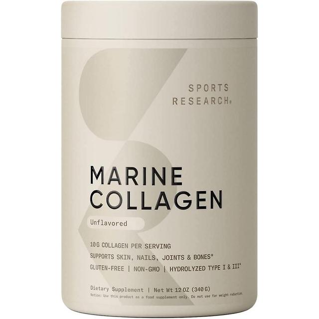 Sweet Sweat Sports Research Marine Collagen Peptydy Suplement - 34 Porcje - Unflavored 34 Servings on Productcaster.