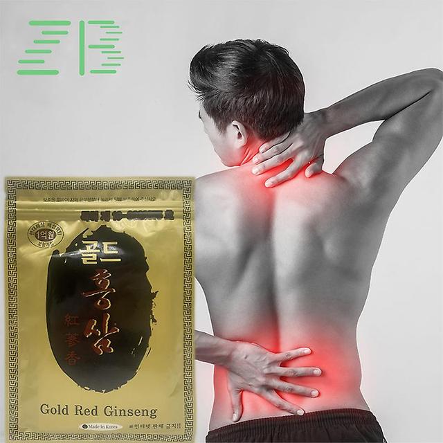 Qian 2/3/5pack Korea Ginseng Pain Relief Patch Knee Arthritis Chinese Medical Plaster Rheumatism Joint Muscle Sprain Health Care 2Pack on Productcaster.