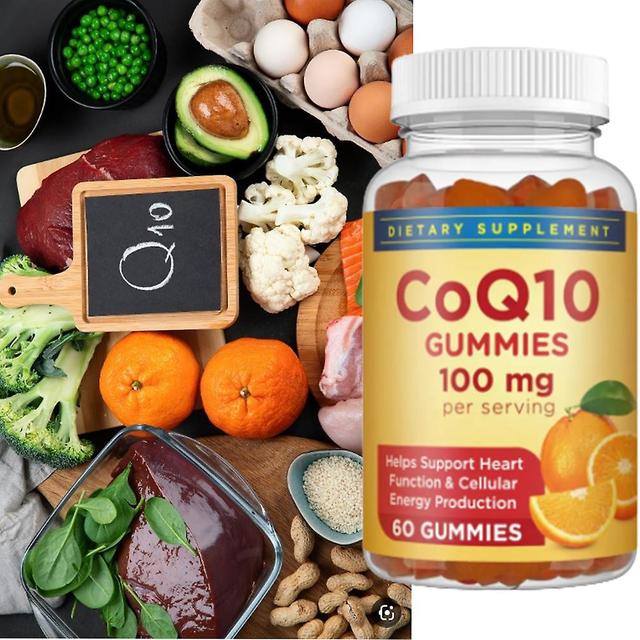 1 Pack Vitamin Immune Supplement | High Content Coenzyme Q10 - Gummy Dietary Supplement Premium Vitamin Coenzyme Q10 1pc on Productcaster.