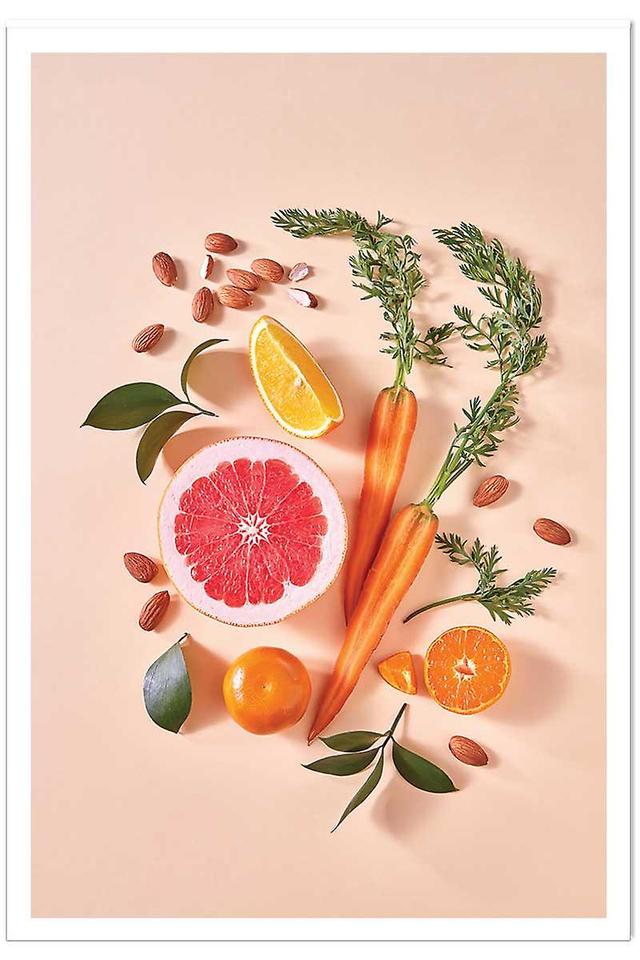 Hexoa Poster vitamine c shot Rose 30x45 on Productcaster.