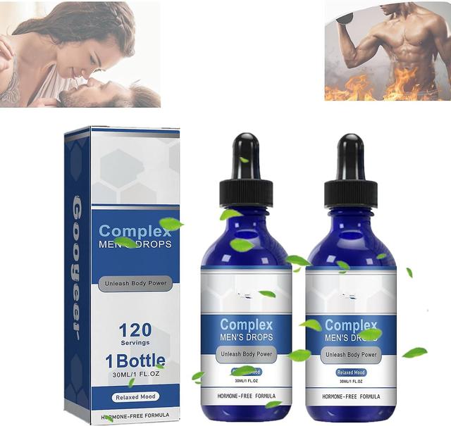 Denstyle Complex Men's Drops, 30ml Complex Mens Drops, Complex Drops For Men, Inhibitor Supplement Drops, Secret Drops For Strong Men 2 Pcs on Productcaster.